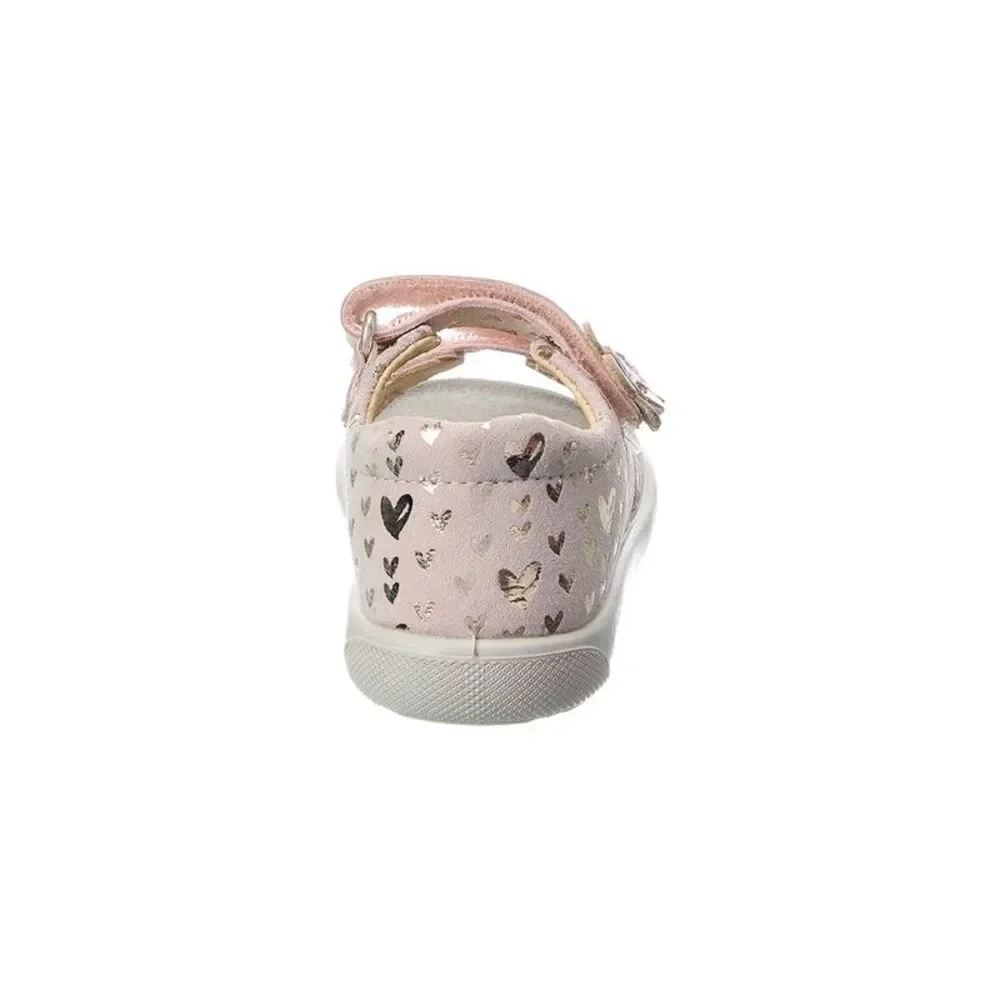 Naturino August 3 Suede Sandal, Pink